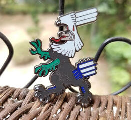 Heraldic Silvally Hard Enamel Pin