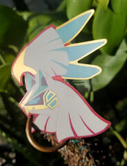 Shiny Metallic Silvally Sticker