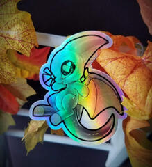 Silver Shoyru Holo Sticker