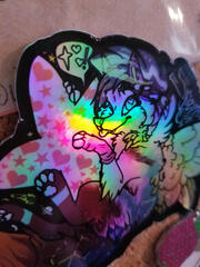 Sparkle On Holo Sticker