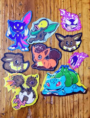 Misc. Sharpie Pokemon Stickers